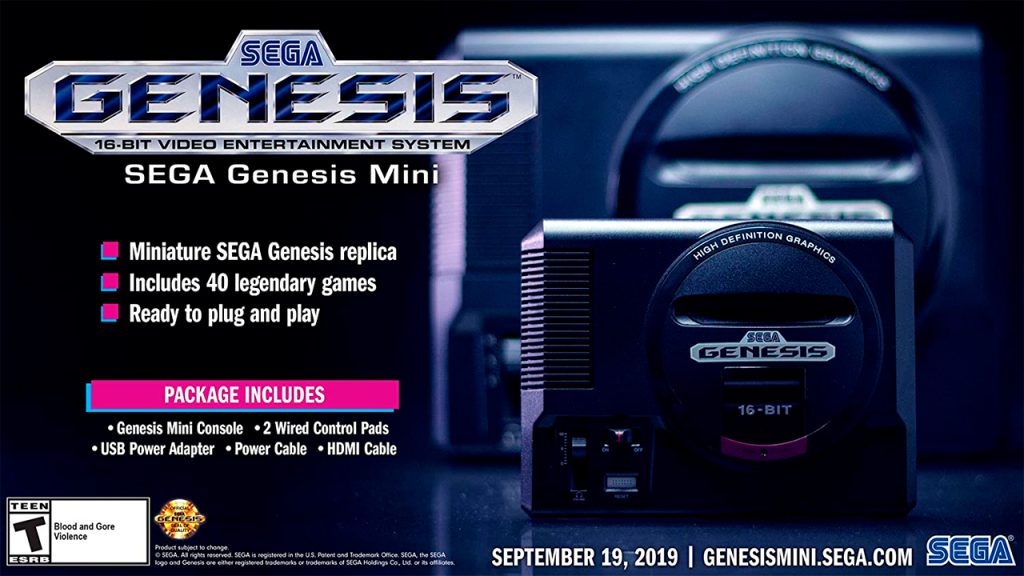 El primer Sega Genesis Mini