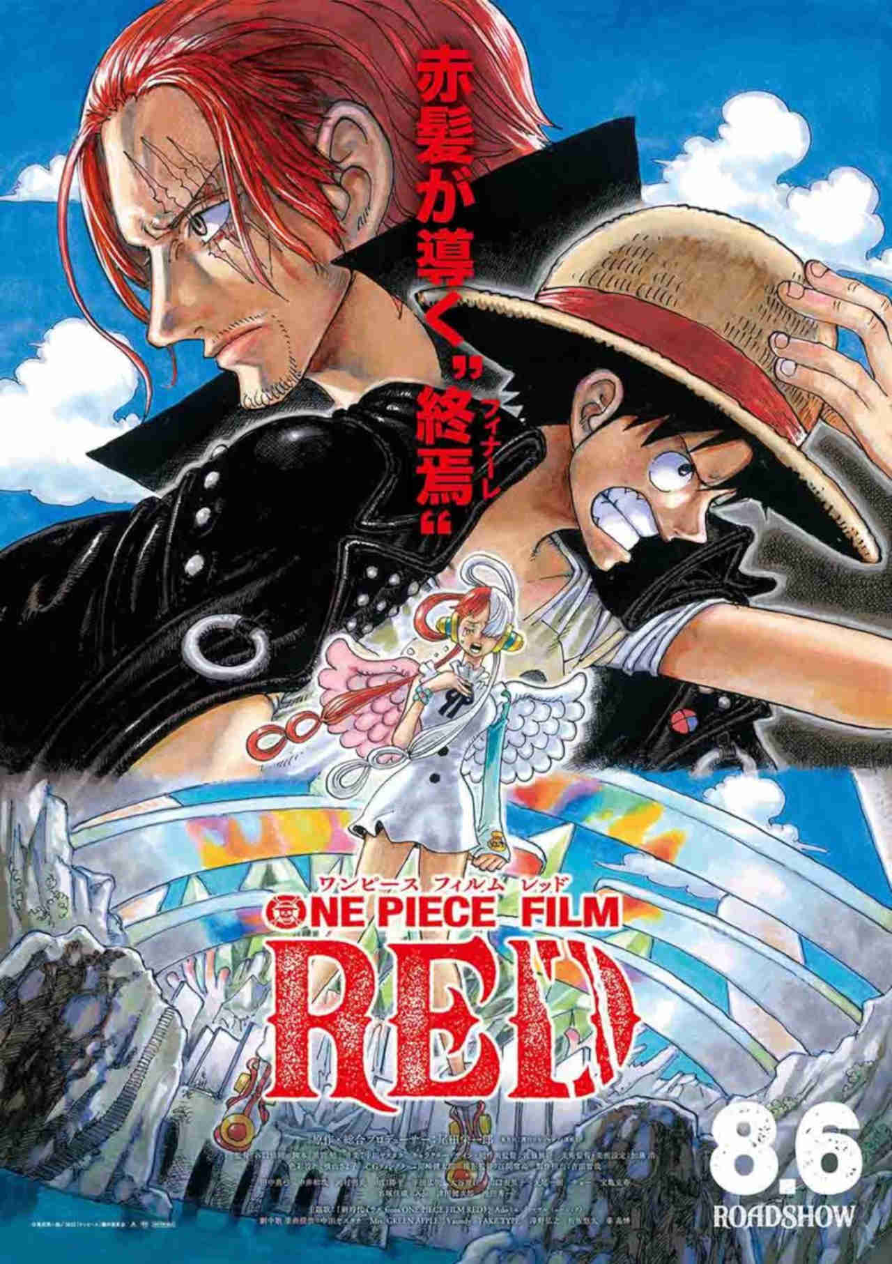 One Piece Film RED llegará a Latinoamérica 