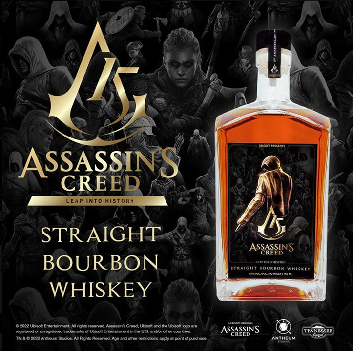 El whisky conmemorativo de los 15 años de Assassin's Creed