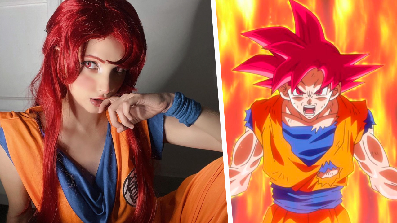 Dragon Ball: Cosplay de Goku gender bender nos la muestra como toda una  diosa saiyajin