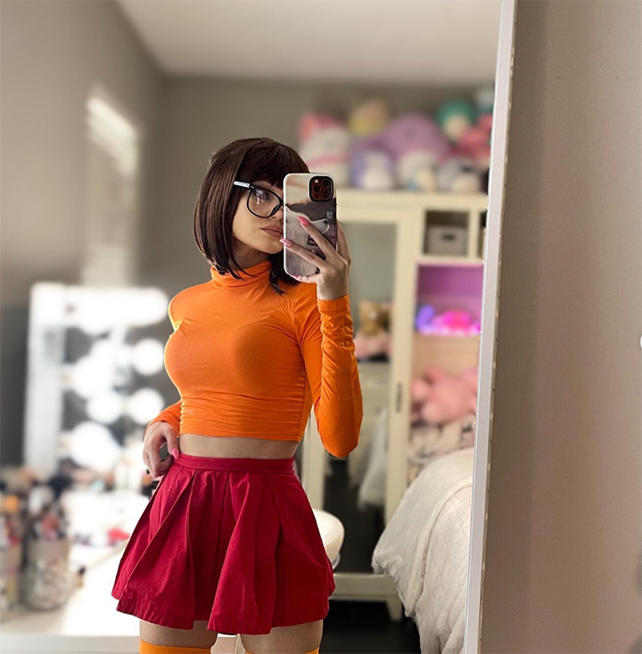 Decimos chinkis con este cosplay de Velma
