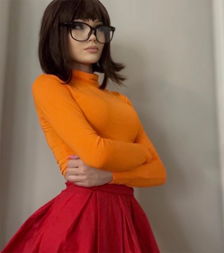 Un cosplay de Velma que le hace justicia