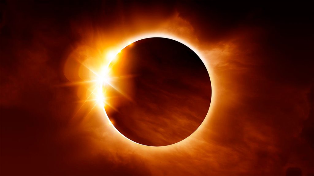 Así es como se ve un eclipse de Sol anular