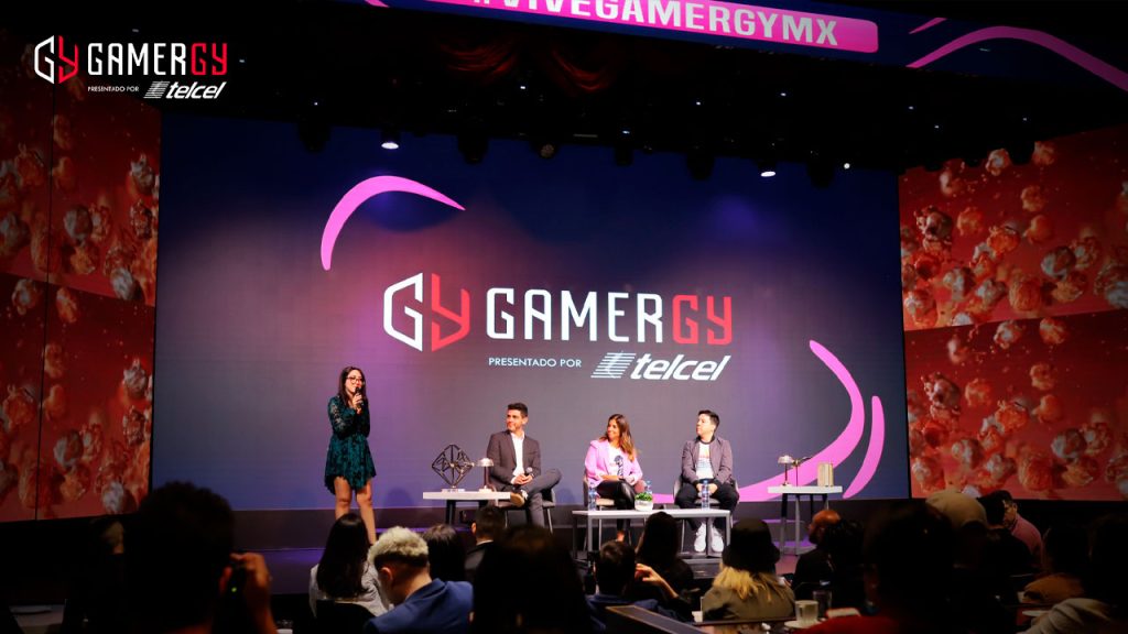 Conferencia de prensa de Gamergy México