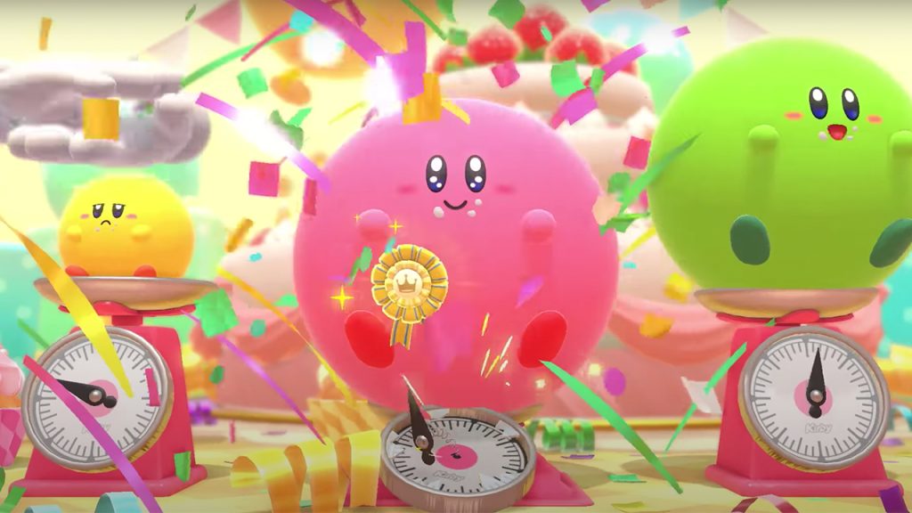 Kirby's Dream Buffet Gameplay