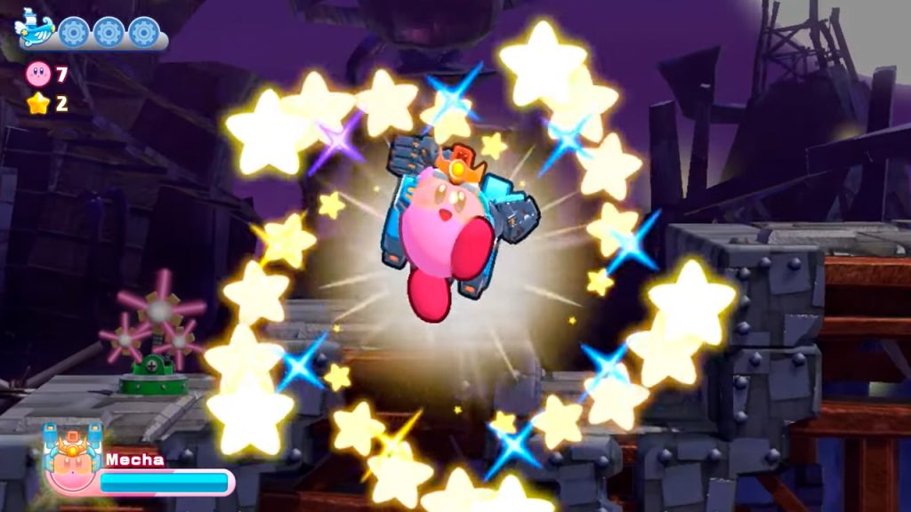 Kirby Mecha en Kirby's Return to Dream Land Deluxe