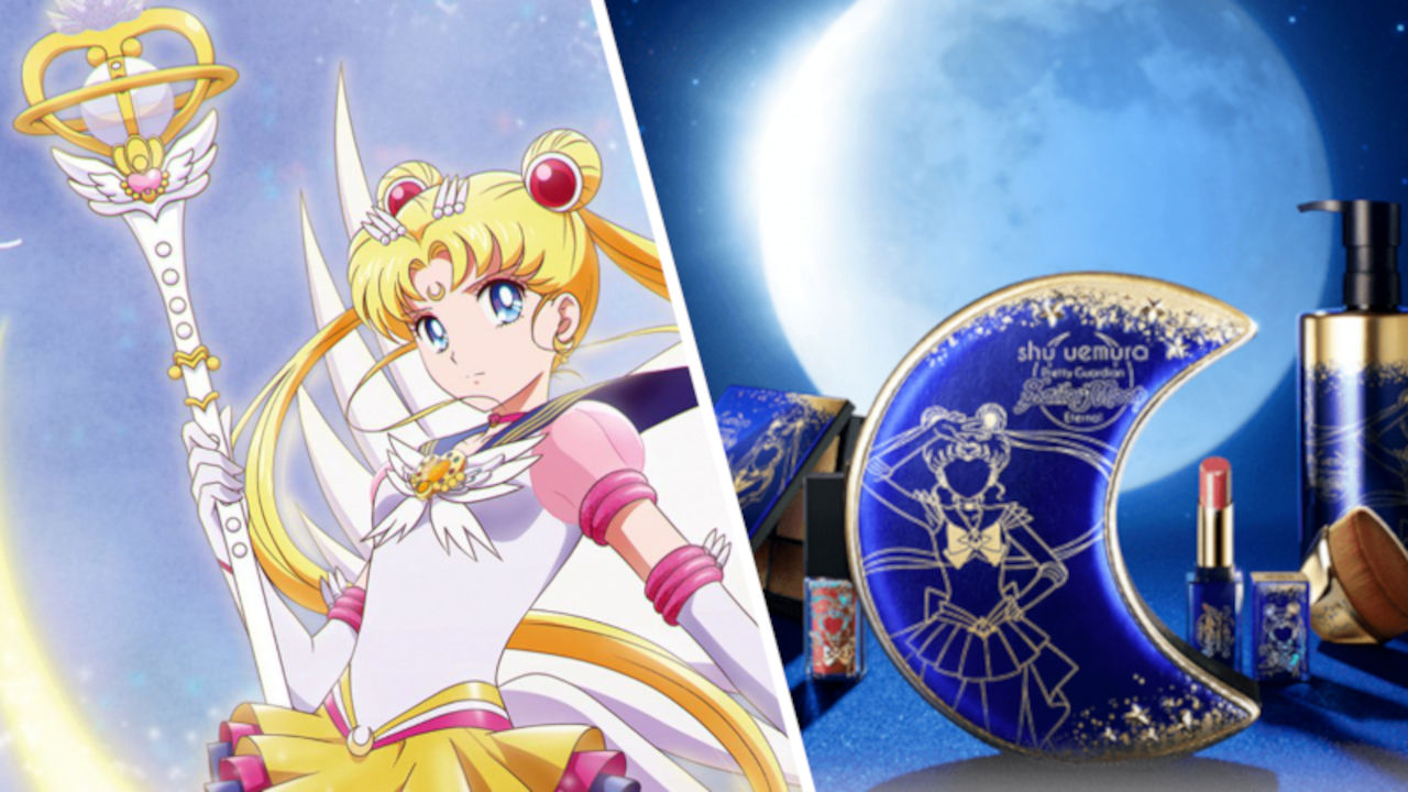 Sailor Moon Eternal presenta su colección de aniversario con Shu Uemura