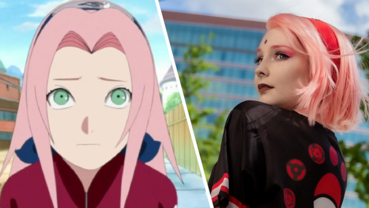 Naruto: Sakura se quita el uniforme de kunoichi y se pone algo casual con este cosplay