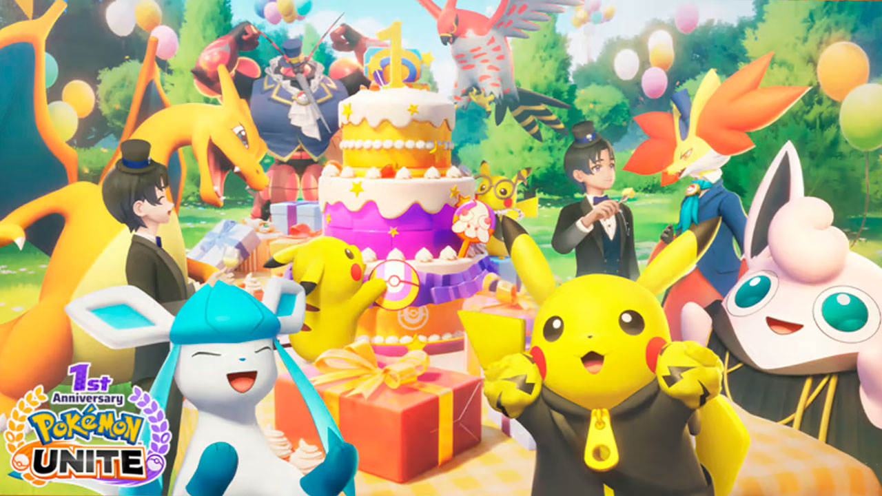 Pokémon Unite celebraciones primer aniversario
