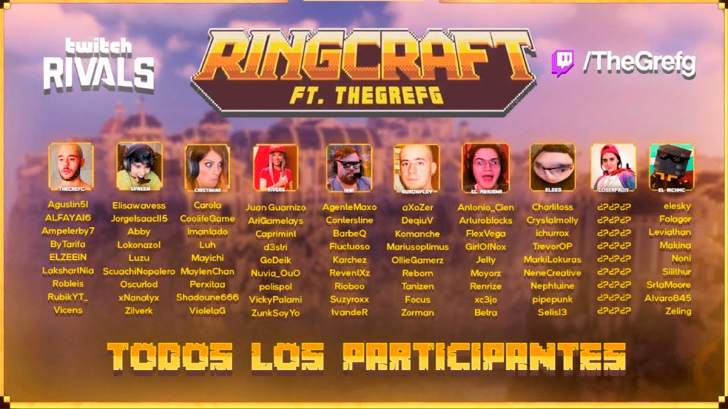 Los participantes de Ringcraft