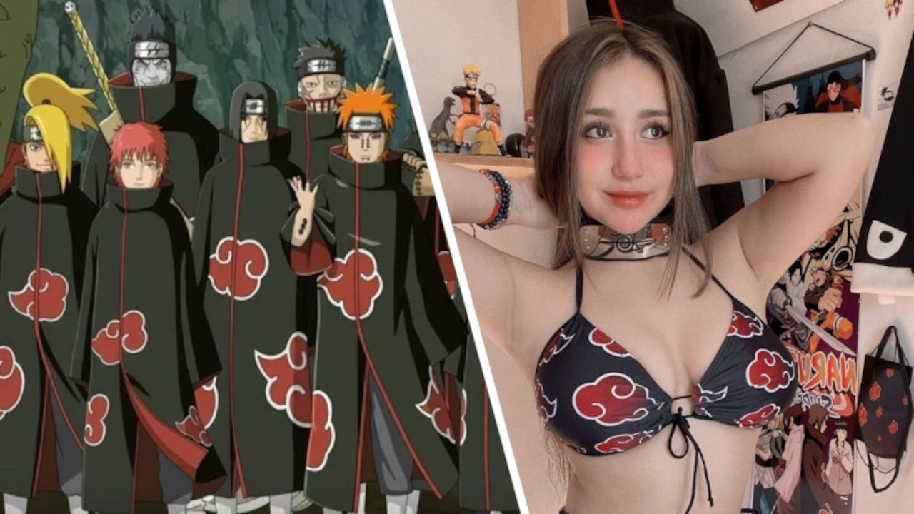 Naruto: Shippuden: Valeria Belén lanza un atrevido cosplay de Akatsuki