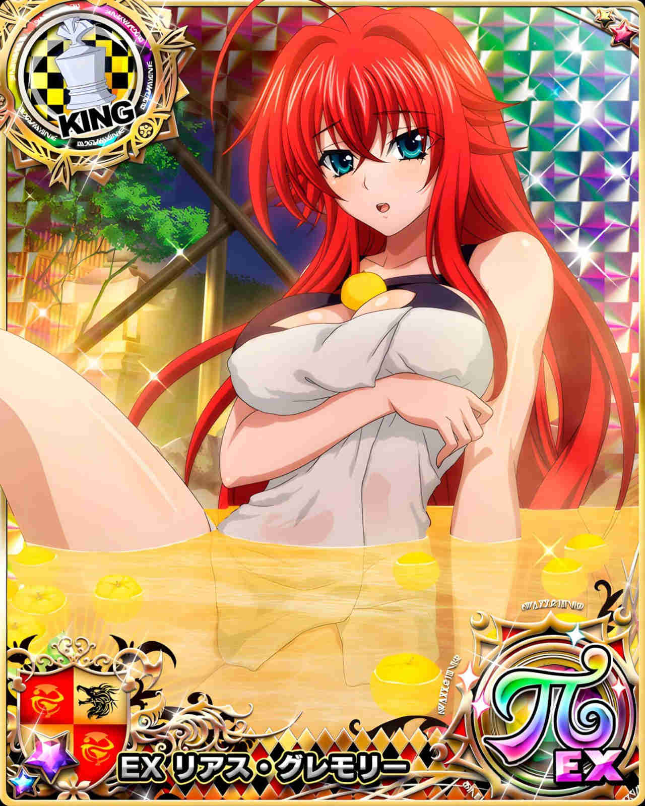 To take the chill off: The girls of High School DxD are now going to the hot springs