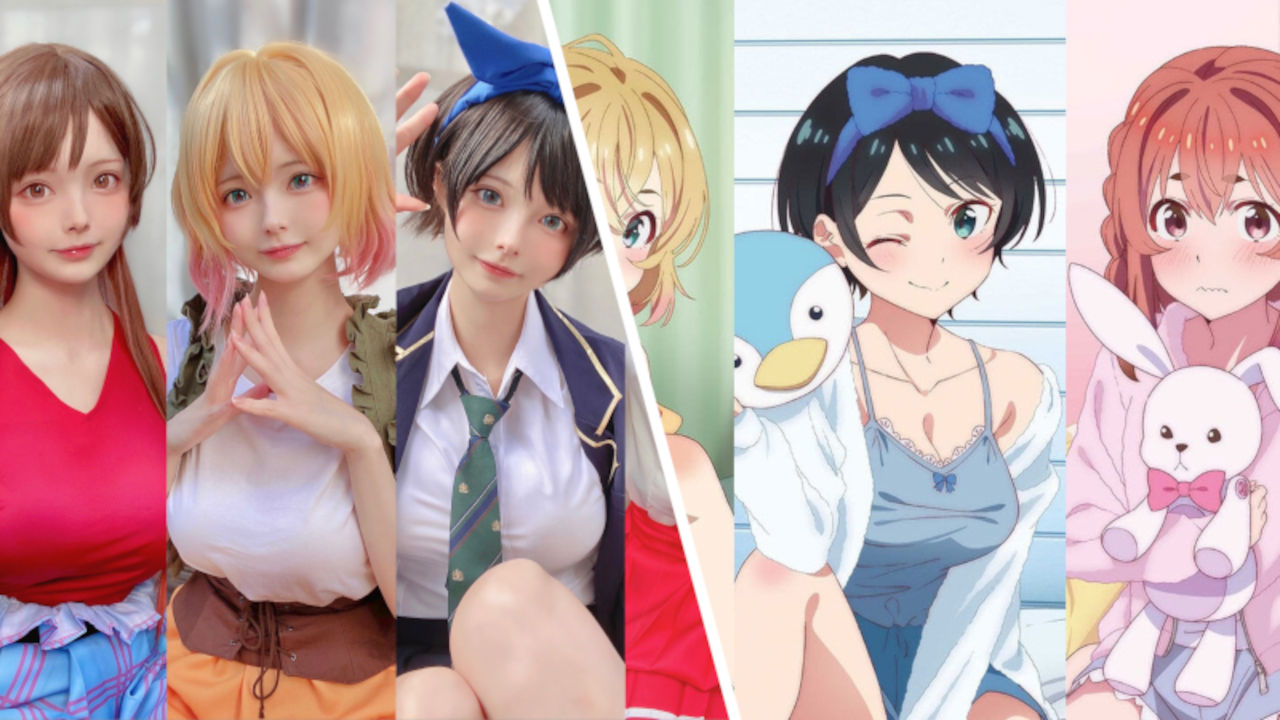 Kanojo, Okarishimasu: Chica realiza cosplay de todas las protagonistas
