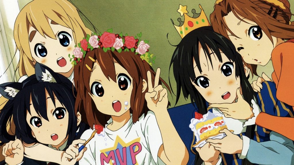 K-On features two shy characters 