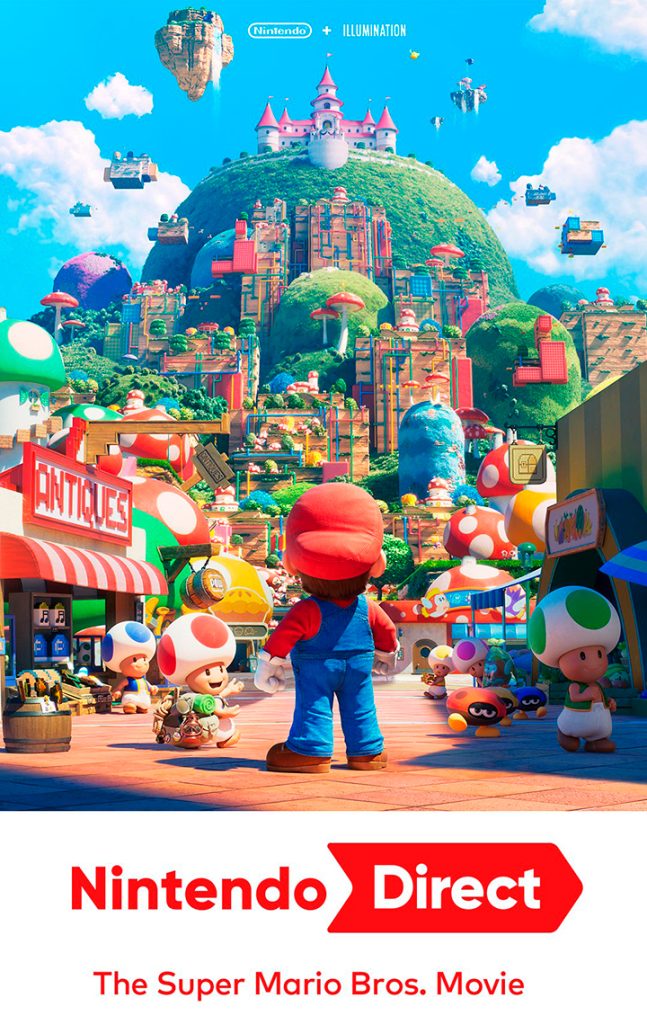 El anuncio del Nintendo Direct de Super Mario Bros
