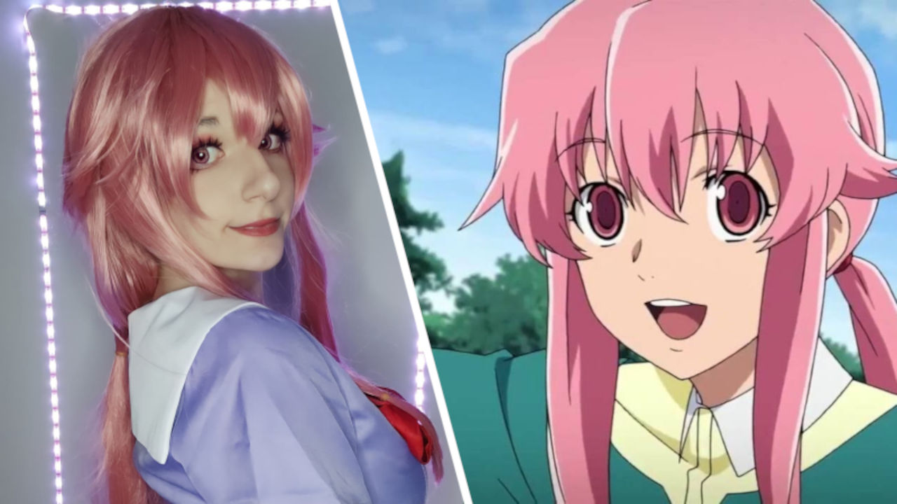Do you remember Mirai Nikki? He came back with this Yuno Gasai cosplay -  Pledge Times