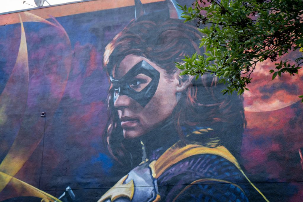Gotham Knights Mural Batgirl