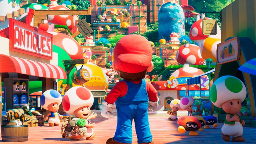 Uno de los primeros vistazos a Super Mario Bros La Película
