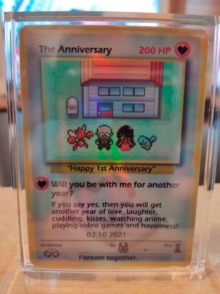 Pokemon TCG tarjeta de aniversario
