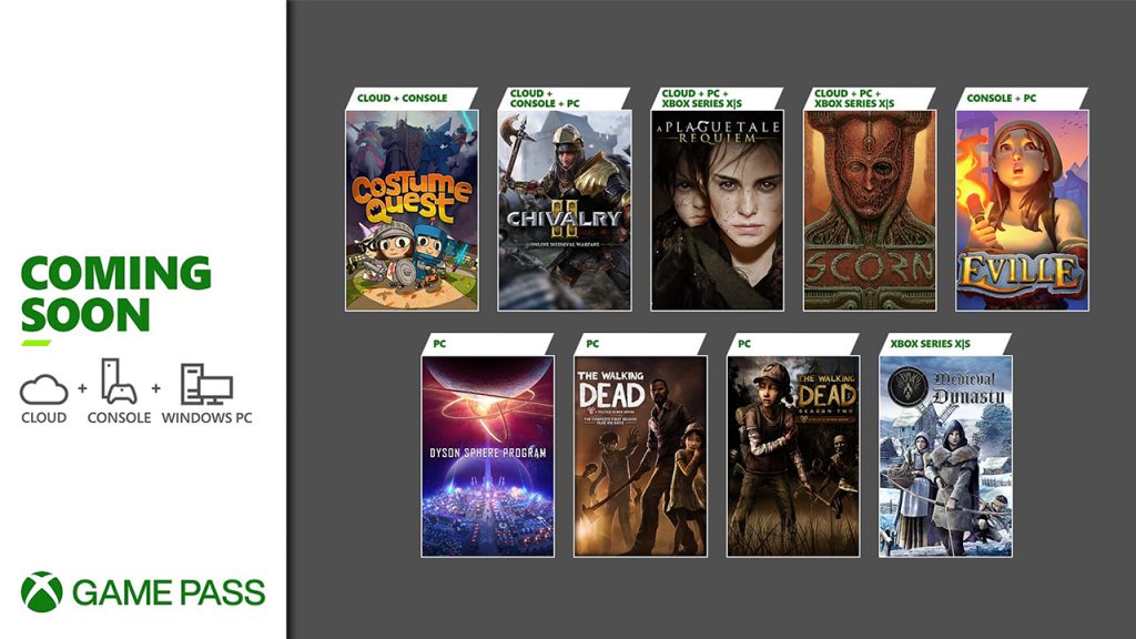 Xbox Game Pass revela sus juegos para octubre