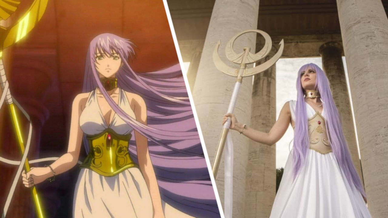 Athena de Saint Seiya Lost Canvas se vuelve real con este cosplay