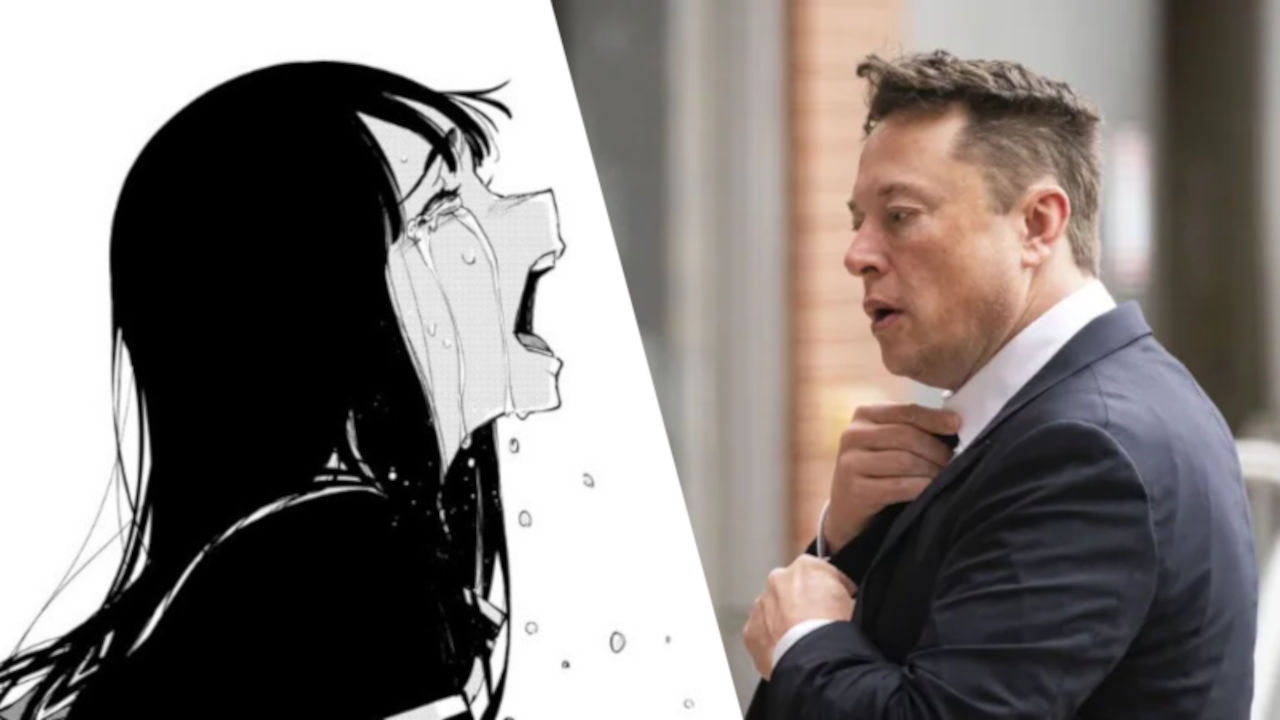 Mangaka pide a Elon Musk que pague regalías por usar una de sus imágenes más famosas