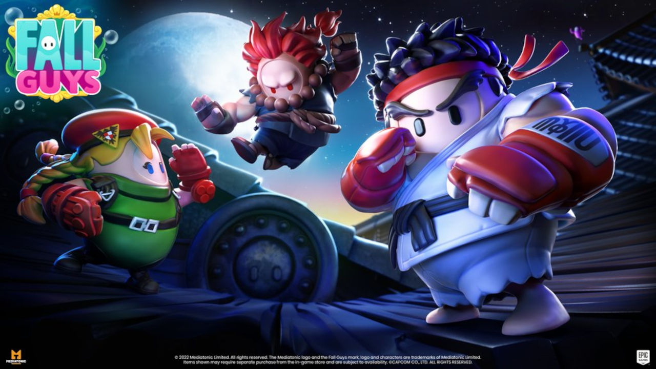 Fall Guys tendrá evento de colaboración con Street Fighter