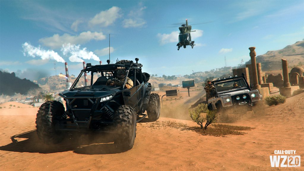 Los vehículos en Call of Duty Warzone 2 utilizarán combustible.