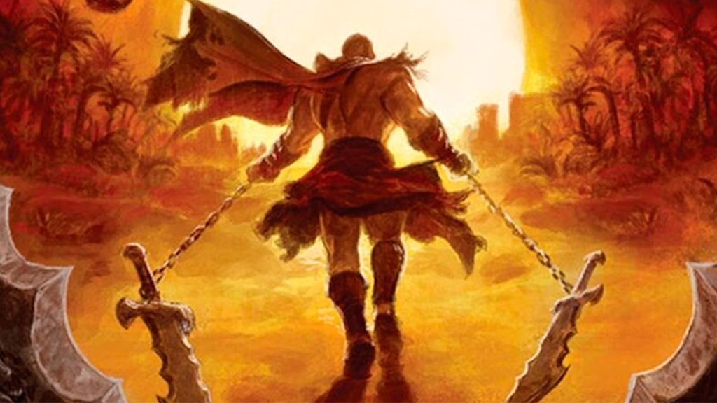 Fallend God ocupa el espacio entre God of War III y el de 2018