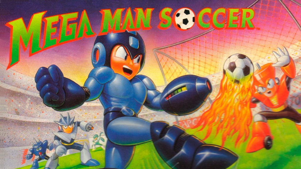Mega Man también le entró al fútbol