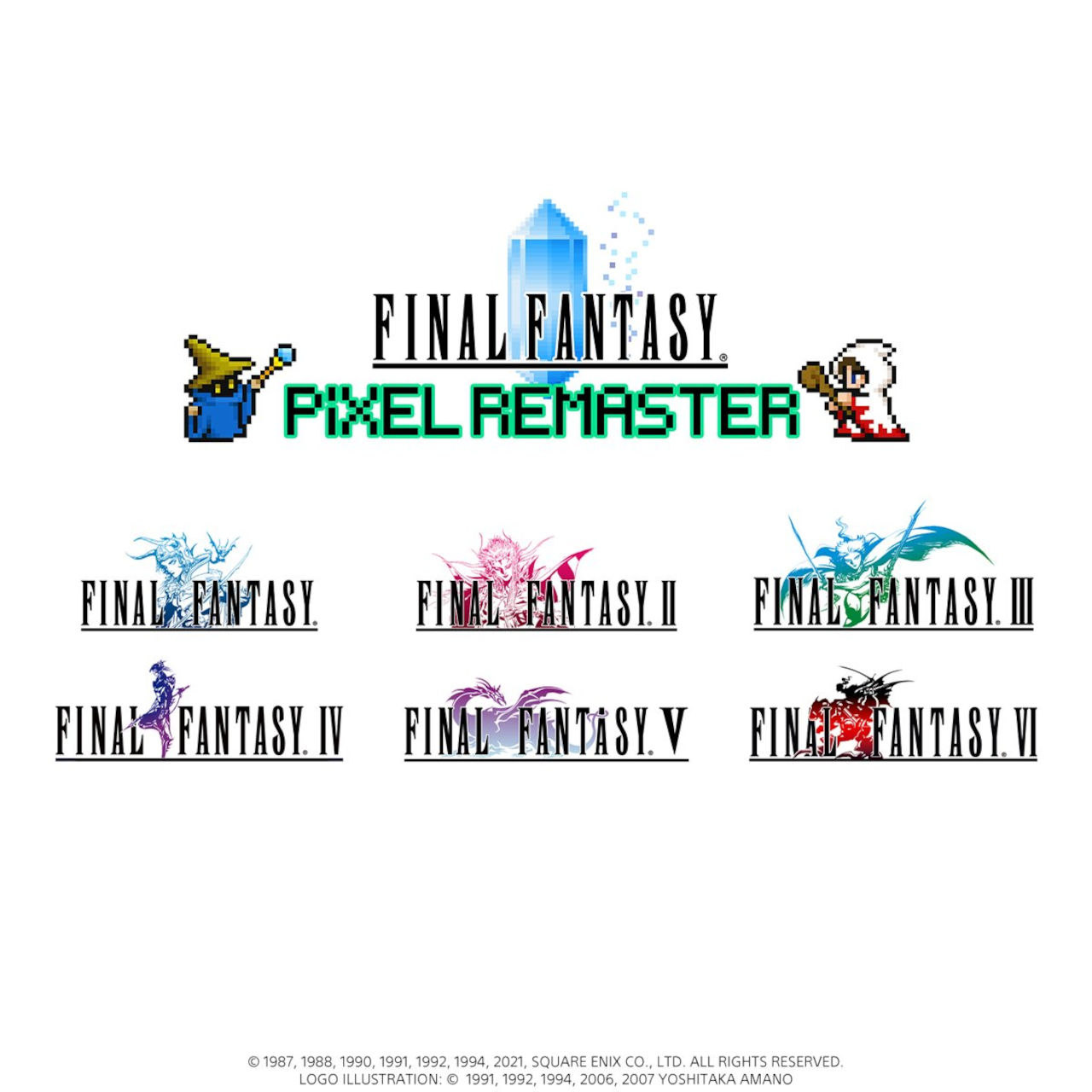 Square Enix hace lo correcto y lanza colección de Final Fantasy Pixel Remaster en formato físico