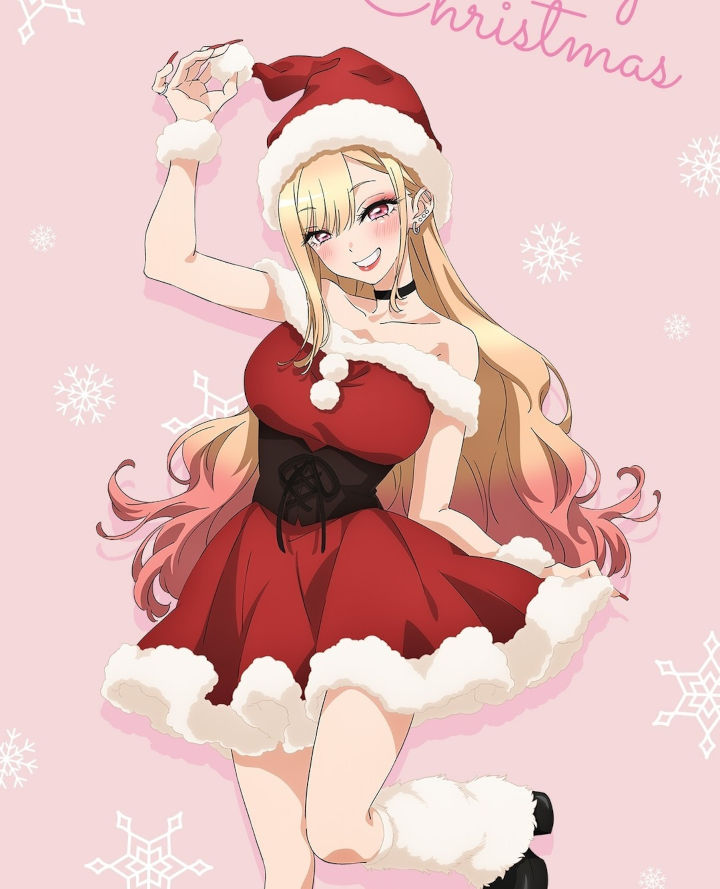 My Dress-Up Darling: Marin Kitagawa is ready to spread gifts in this cosplay
