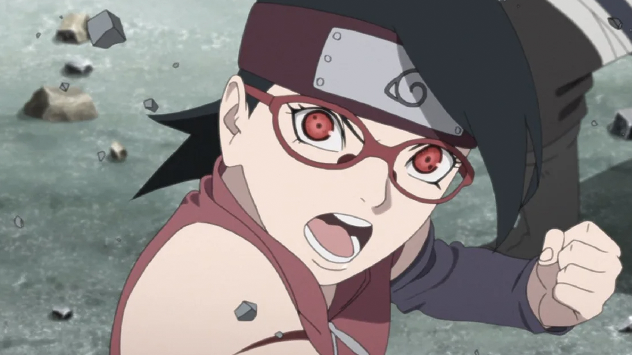 Boruto: Naruto Next Generations revela una nueva habilidad de Sarada para el Code Arc que comenzará a emitirse.  