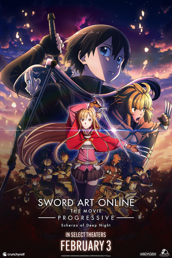 Sword Art Online, La Película — Progressive — Scherzo De Una Profunda Oscuridad ya tiene fecha de estreno en Latam