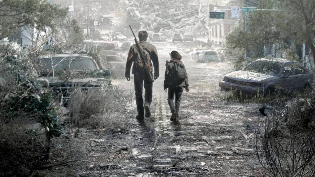 Un poster de la serie de The Last of Us