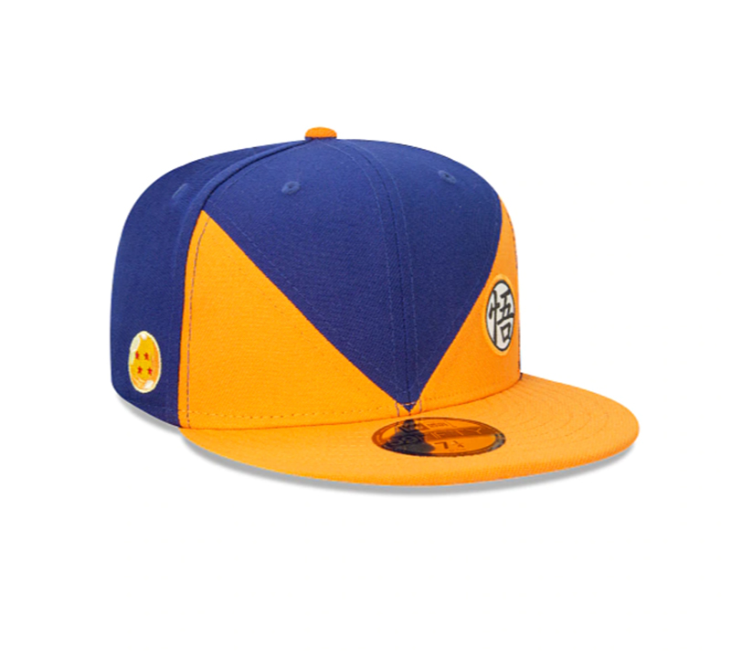 Goku's cap from the New Era Dragon Ball line