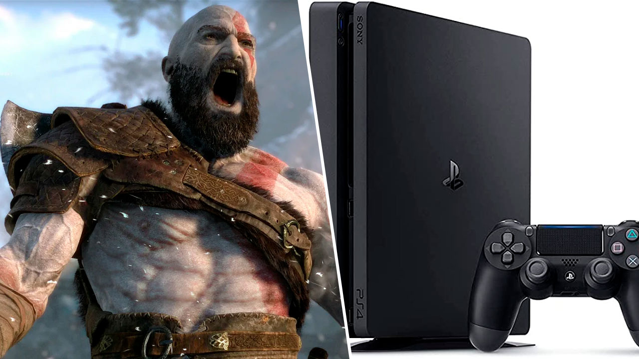 NUEVO PS4 SLIM EDICIÓN GOD OF WAR RAGNARÖK 