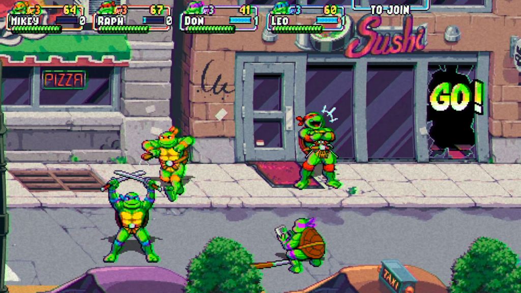 Filtro visual para Teenage Mutant Ninja Turtles: Shredder's Revenge