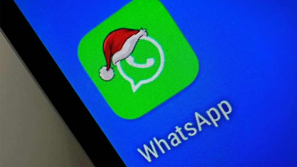 Pon tu WhatsApp en modo navideño