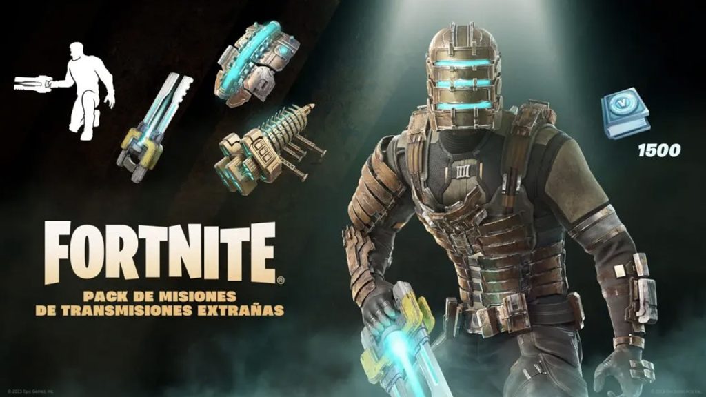 Fortnite lanzó un nuevo paquete de cosméticos inspirado en Isaac Clarke de Dead Space ante el lanzamiento del remake del juego. 