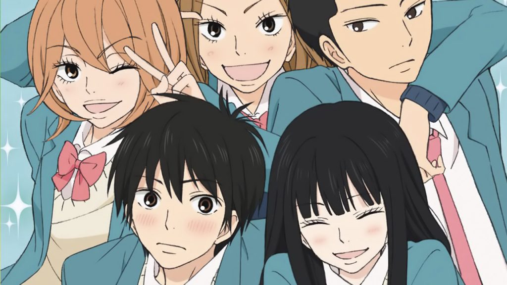 Kimi ni Todoke tiene un elenco de cinco chicos en la preparatoria que crecerán juntos en todos los aspectos, se apoyarán todo el tiempo aunque todos son muy diferentes. 