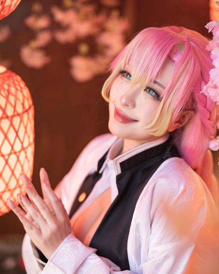 Kimetsu No Yaiba Este Cosplay De Mitsuri Kanroji Te Recuerda Que 