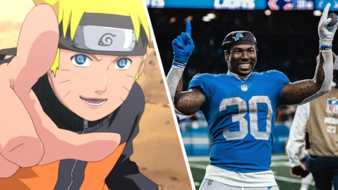Jugador profesional de la NFL demuestra en televisión nacional que es fan de Naruto