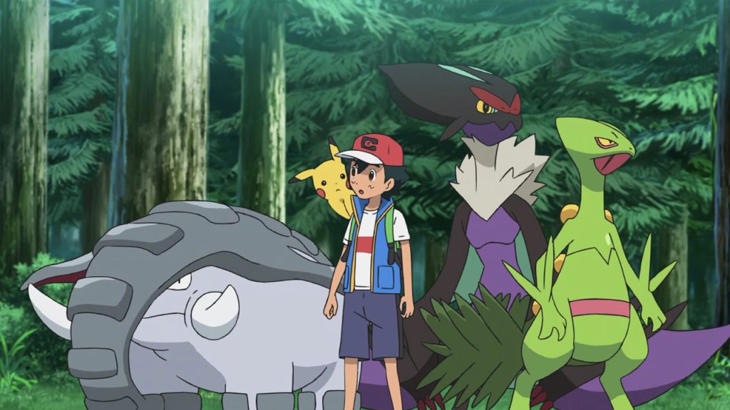 En Aim to be a Pokémon Master,Ash reveló que mostrará a todo su catálogo de amigos, que ha reunido a lo largo de 25 años.