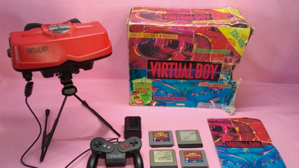 Virtual Boy fue uno de los proyectos más fallidos de los videojuegos