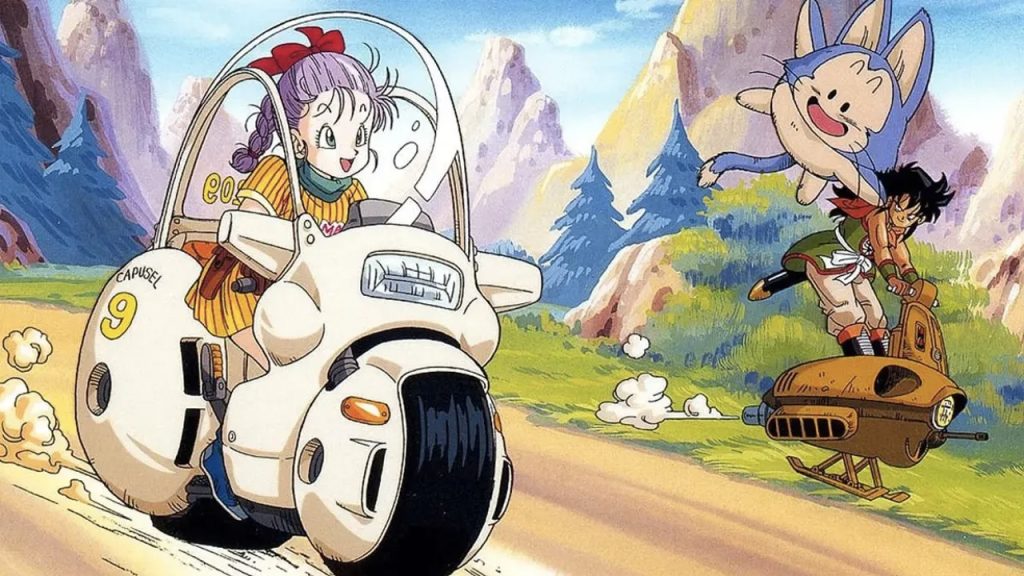 Bulma no debutó en Dragon Ball, sino en Urusei Yatsura. Previo al estreno de su propio anime. 