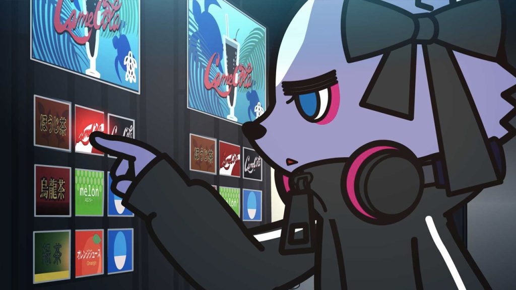 The gamer girl will appear in the first chapters of AGGRESTUKO 5. 