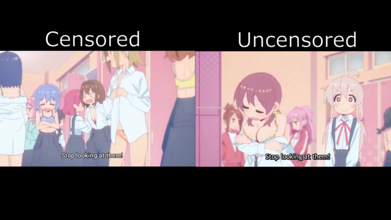 Censorship chan attacks again and this time it was in the Onimai anime