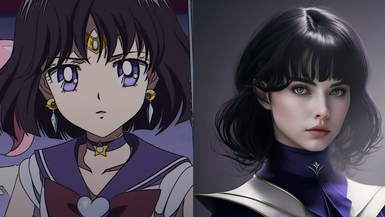Las chicas de Sailor Moon ahora son reales gracias a la inteligencia artificial.