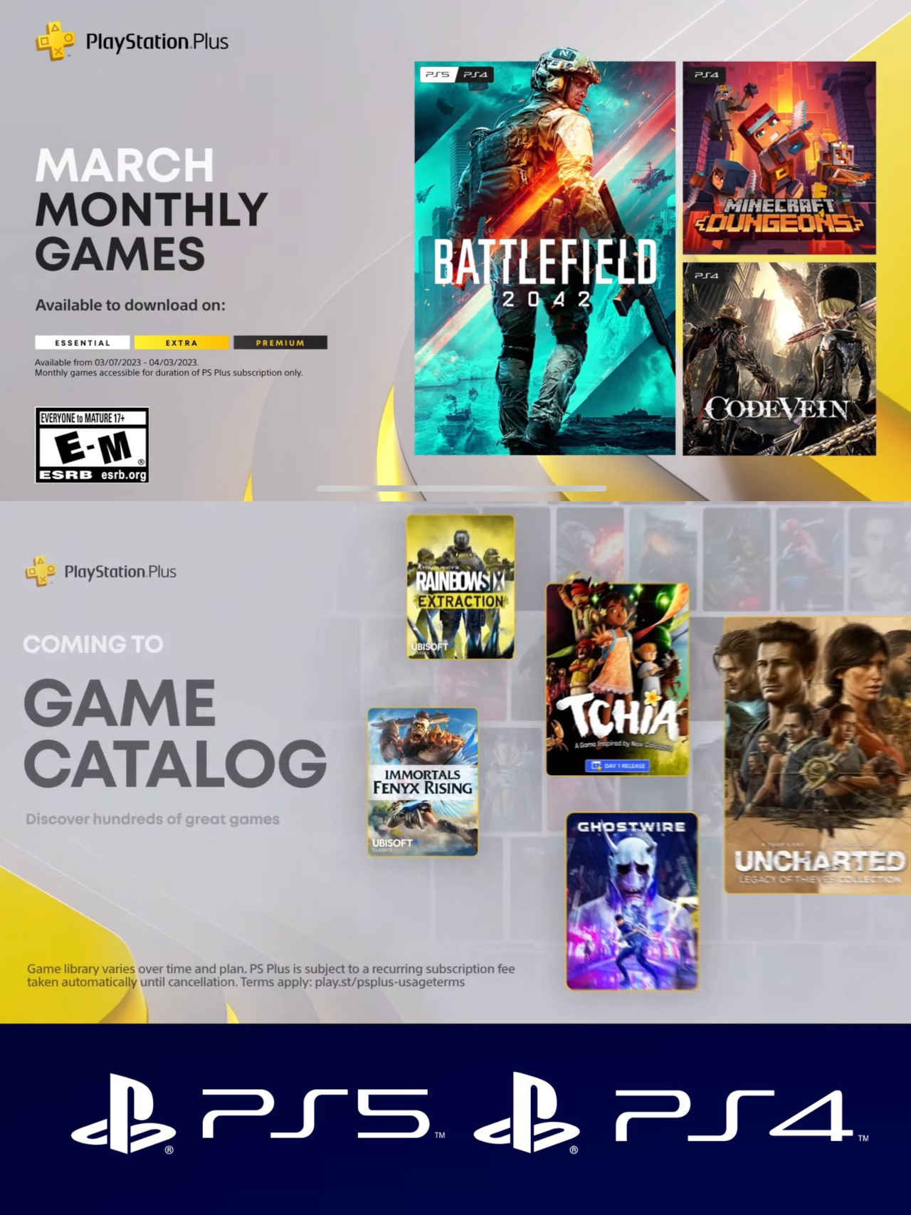 ¿Esto se siente tener Game Pass? Uncharted: Legacy of Thieves llega en marzo a PlayStation Plus